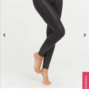 Spanx Faux Leather leggings